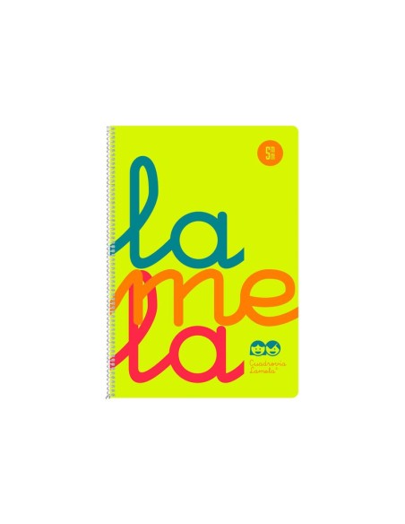 Cuaderno Fº Polipropileno C5 80 hojas 90 grs Amarillo 7FTP005A